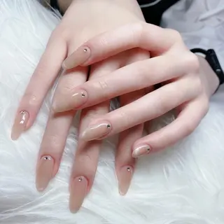 カラー ネイル UniqueNail 長さだし専門店のネイルデザイン