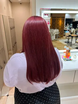 ロング AFLOAT RUVUA Smart Salon所属・韓国ヘア🎀/パーマ ブロー/めぐみ/新宿のヘアスタイル