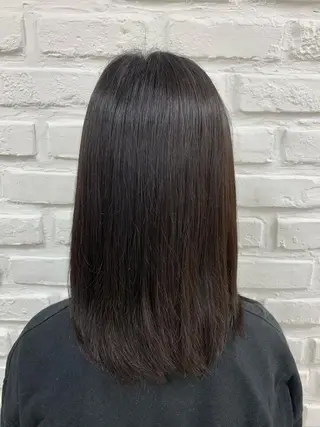 ミディアム パーマ 【センターパート/ マッシュ】ryokaのヘアスタイル