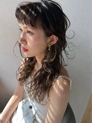 パーマ 🫧艶感カラー/ あいり🤍のヘアスタイル