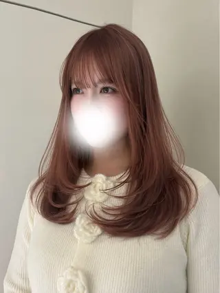 ロング レイヤーカット/ Jilblanアオイのヘアスタイル