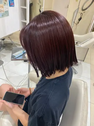 カラー 中山 愛美莉のヘアスタイル