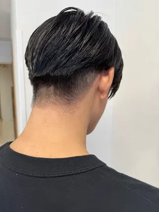 ショート メンズ パーマ/ハイトーン /吉田眞のヘアスタイル