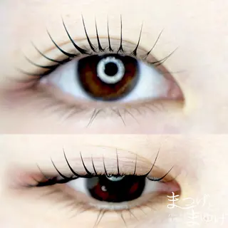 マツエク・マツパ 【まつげパーマ/眉毛/アイブロウ】パーマ専門店　まつげとまゆげ所属・まつげとまゆげ 天王寺店 帆乃果🎀のマツエク・マツパデザイン