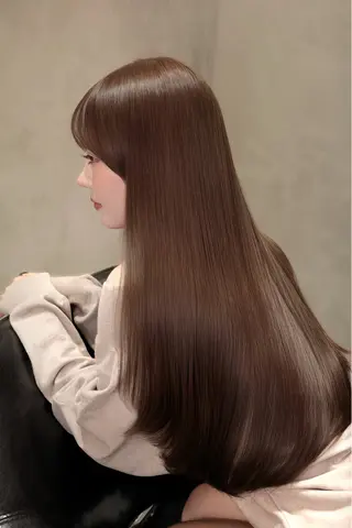 ロング 美顔形成｜酒井 ｜青山のヘアスタイル