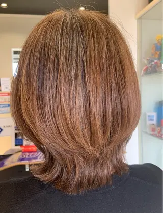 ミディアム 原谷 一成のヘアスタイル