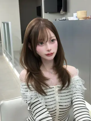 ロング kiti Sakaeのヘアスタイル