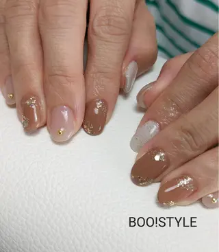 ネイル BOO!STYLE所属・オイカワ アユミのネイルデザイン
