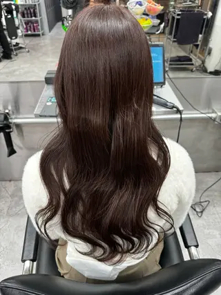 ロング カラー パーマ/カラー/ 特化🍇こ〜へい🍇のヘアスタイル