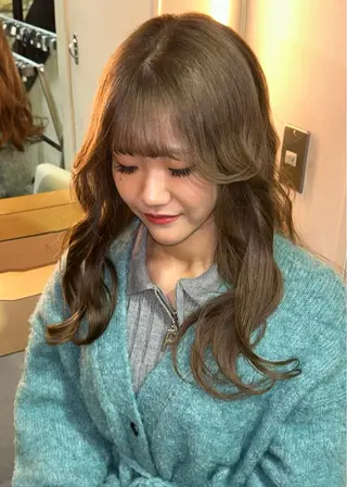 ロング レイヤー/マツエク 💋𝑨𝑵𝑵𝑨のヘアスタイル