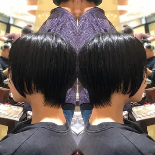 ショート Y Uのヘアスタイル