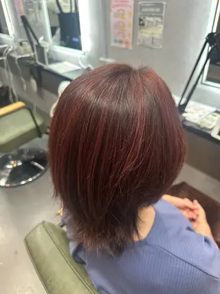 ショート 出崎 風果のヘアスタイル