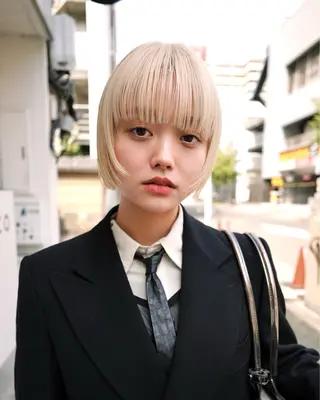 ショート カラー デザイン/レイヤー Kaito🐩/栄のヘアスタイル