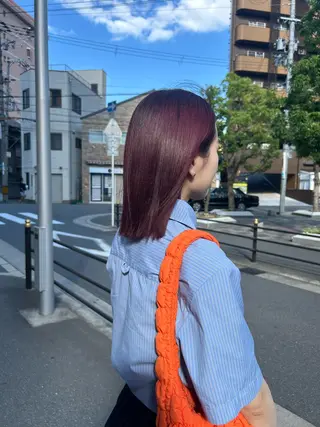 ミディアム げん/梅田美容室 中崎町美容室のヘアスタイル