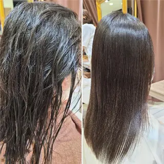 ミディアム Ash 店長　山下達也のヘアスタイル