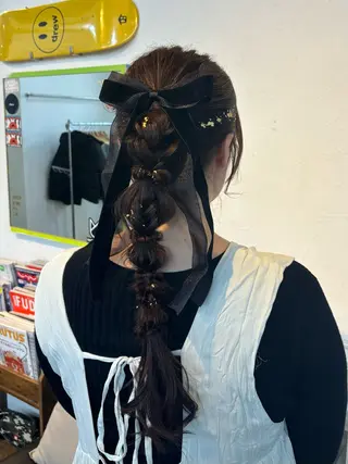 ロング 朝倉 南のヘアスタイル