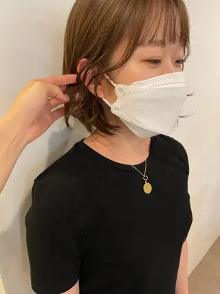 ショート 佐藤 永夏のヘアスタイル