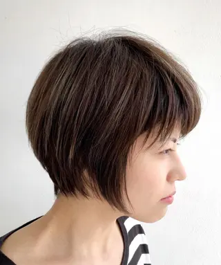 ショート パーマ salon m ni サロンマーニ所属・久保田 一のヘアスタイル
