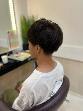 ショート カラー メンズ トータルビューティー K:R鶴川のヘアスタイル