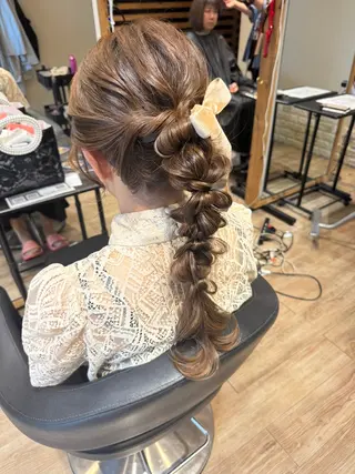 ヘアアレンジ 早川 真幸のヘアスタイル