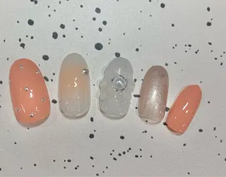 セミロング カラー パーマ ヘアアレンジ メンズ キッズ ネイル マツエク・マツパ アイブロウ Salon Kのネイルデザイン