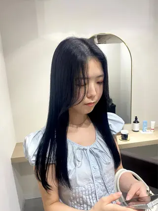 ロング attrait所属・アトレ＊個室サロン himekaのヘアスタイル