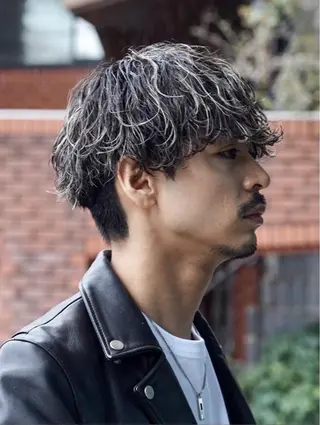 ショート パーマ メンズ fifth  SAKAE所属・SENTA✨メンズ パーマ✨fifth栄のヘアスタイル