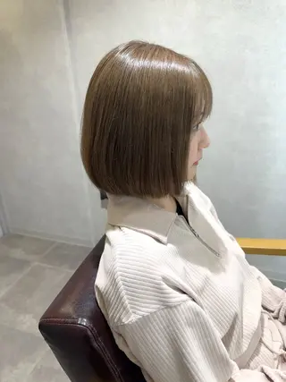 ショート カラー vifkrone所属・心斎橋ダブルカラー ⭐️カラー　タカヤマのヘアスタイル