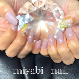 ネイル miyabi nail 桂川駅近くのネイルデザイン