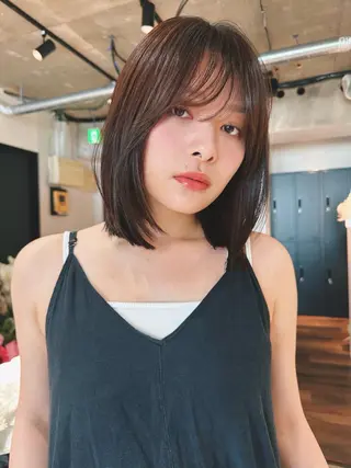 ショート カラー パーマ 🫧小顔×似合わせ× 透明感カラー🫧のヘアスタイル