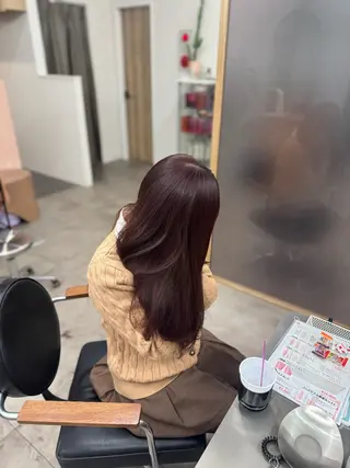 カラー NAO/ 髪質改善/艶カラーのヘアスタイル