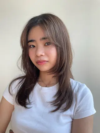 ロング Toiro 横浜所属・🎀レイヤー/パーマ カラー/ai🎀のヘアスタイル