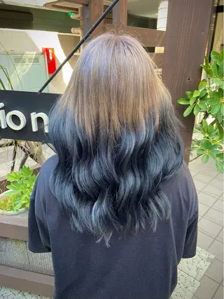 ロング カラー ヘアアレンジ イツキ🌕デザインカ ラー🥨髪質改善🫧のヘアスタイル