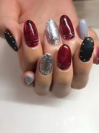 ロング ネイル Nail salon Museのネイルデザイン