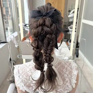 セミロング 鈴木 彩莉のヘアスタイル