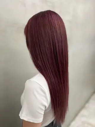 ロング カラー 大城 統也のヘアスタイル