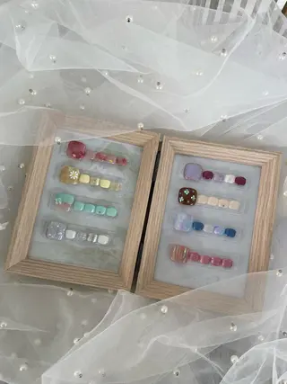 ネイル Dia Lily. 加藤のネイルデザイン