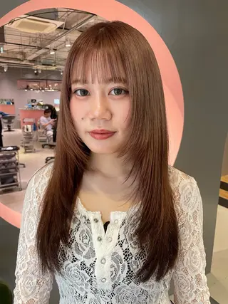 ロング ないとう ゆうかのヘアスタイル