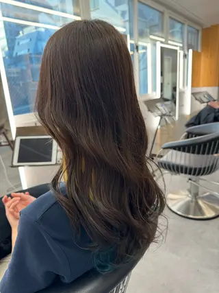 ロング カラー 【縮毛矯正/カラー】 今野寛己のヘアスタイル