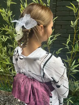 ロング ヘアメイク/着付 AYAKAのヘアスタイル