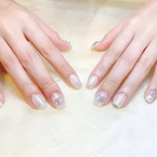 ネイル H3 Nail Tsuki🦋💙のネイルデザイン