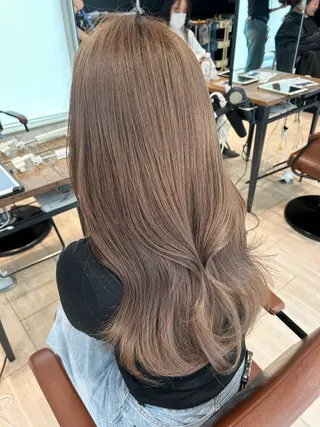 カラー 🎀大竹美侑/顔まわ りカット/レイヤーのヘアスタイル