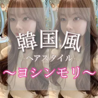 ロング カラー レイヤーカット/ 顔周り 五島巨幹のヘアスタイル