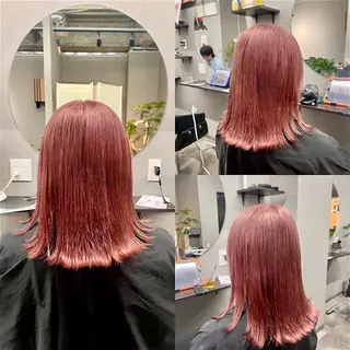 ミディアム カラー ヘアアレンジ メンズ キッズ ✨最強美容師✨ 💙にっしー西村💙のヘアスタイル