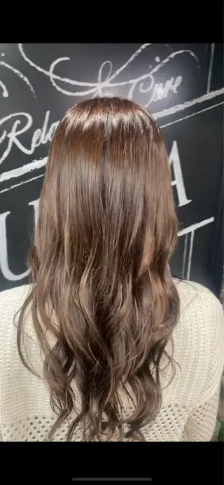 カラー LUCUA 恵比寿所属・ダメージレス縮毛矯正 /カラー/あさみ🌈のヘアスタイル