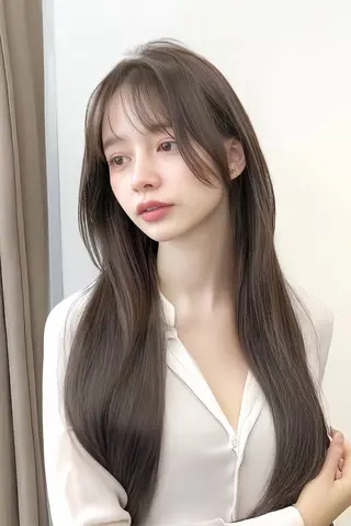 ロング アレンジ/新宿 透明感カラー/ヤノのヘアスタイル