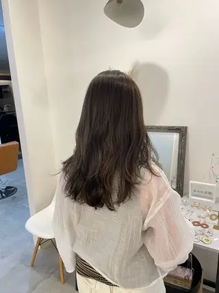 ミディアム カラー sweetroom所属・12月特別価格✨/ 平塚/佐藤郁也のヘアスタイル