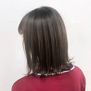 ミディアム カラー SALOWIN 札幌大通り店所属・🏆ウルフ/レイヤー 指名No.1山口圭佑のヘアスタイル