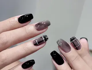 ネイル By moonネイル 🌷ワンホン/韓国風のネイルデザイン