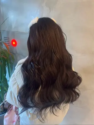 ロング ヘアアレンジ モテ髪🎀aoi/ ヘアメ/カラー/池袋のヘアスタイル